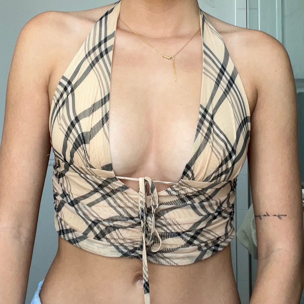 IAMGIA halter crop top